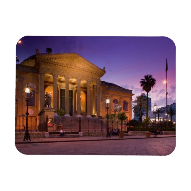 Íman Itália, Sicília, Palermo, Ópera do Teatro Massimo (Horizontal)