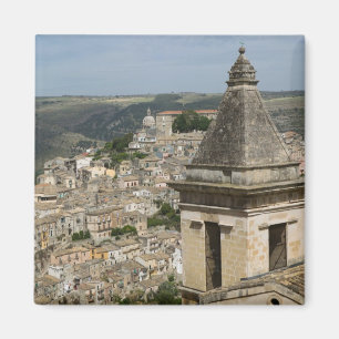Íman ITÁLIA, Sicília, RAGUSA IBLA: Vista da Cidade e Sa
