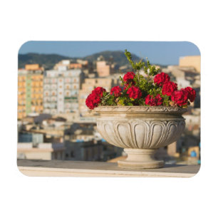 Íman Itália, Sicília, Termini Imerese, View & Flowers