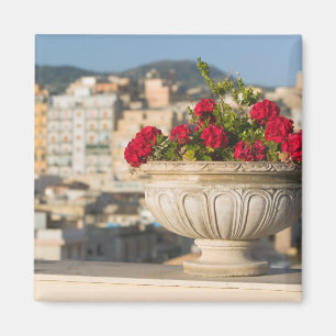 Íman Itália, Sicília, Termini Imerese, Vista e Flores