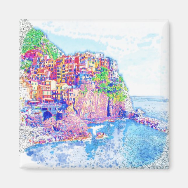 Íman Itália Souvenir Magnet 7 (Frente)