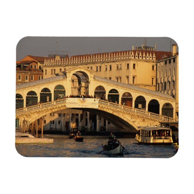 Íman Itália, Veneto, Veneza, Canal Grande e Rialto (Horizontal)