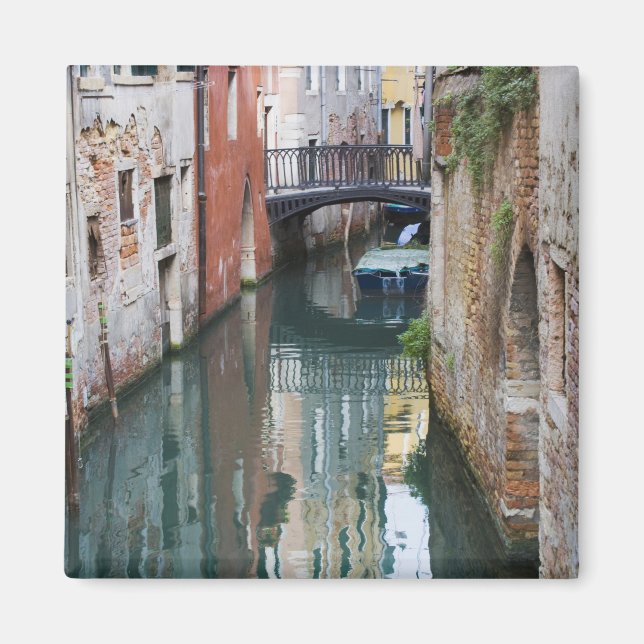 Íman Itália, Veneza, Reflexos e Pequena Ponte de (Frente)