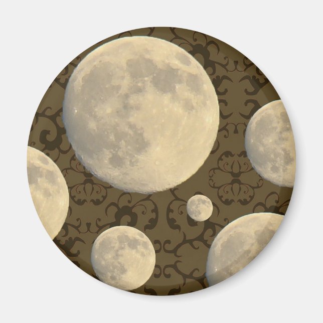 Íman Itens de Coordenação da Lua Completa (Frente)