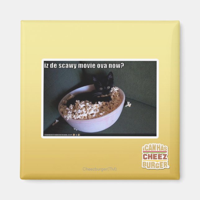 Íman Iz de scawy filme ova agora? (Frente)