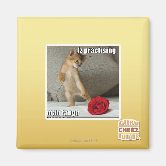 Íman Iz praticando mah tango (Frente)