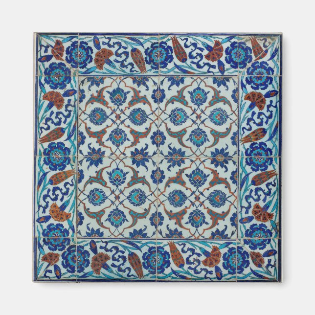 Íman Iznik Azulejo Magnet (Frente)