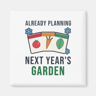 Íman Já Planejando o Jardim do Próximo Ano, Jardineiro