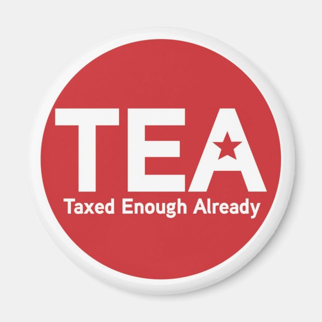 Íman Já Tributado O Suficiente Magnet (Frente)