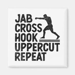 Íman Jab Cruz Gancho Uppercut Repetir Boxeador Esportes