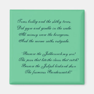 Íman Jabberwocky Magnent