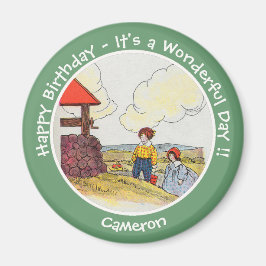 Íman Jack e Jill Madre Goose Itens de Festa de aniversá