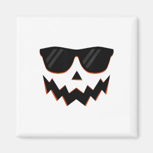 Íman Jack O Lantern Pumpkin Face Hallowen Costume Sungl