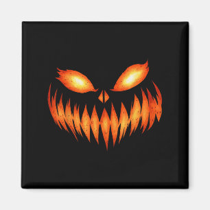 Íman Jack O Lanterna Assustador Pumpkin Face Halloween