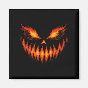 Íman Jack O Lanterna Assustador Pumpkin Face Halloween