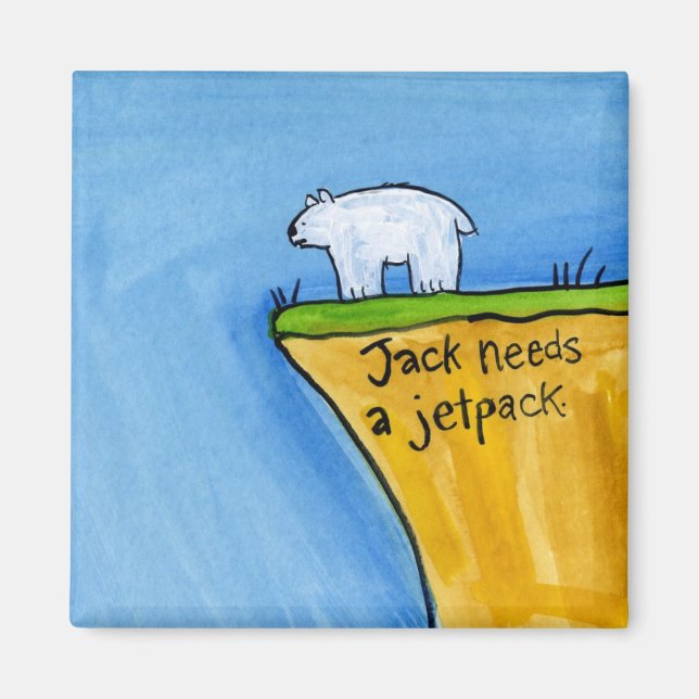 Íman Jack precisa de um pacote Jet (Frente)