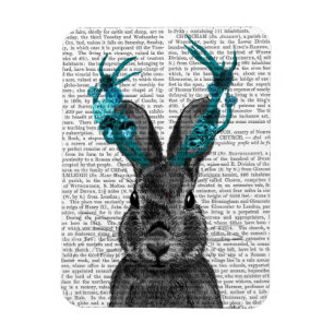 Íman Jackalope com os Turquoise Antlers
