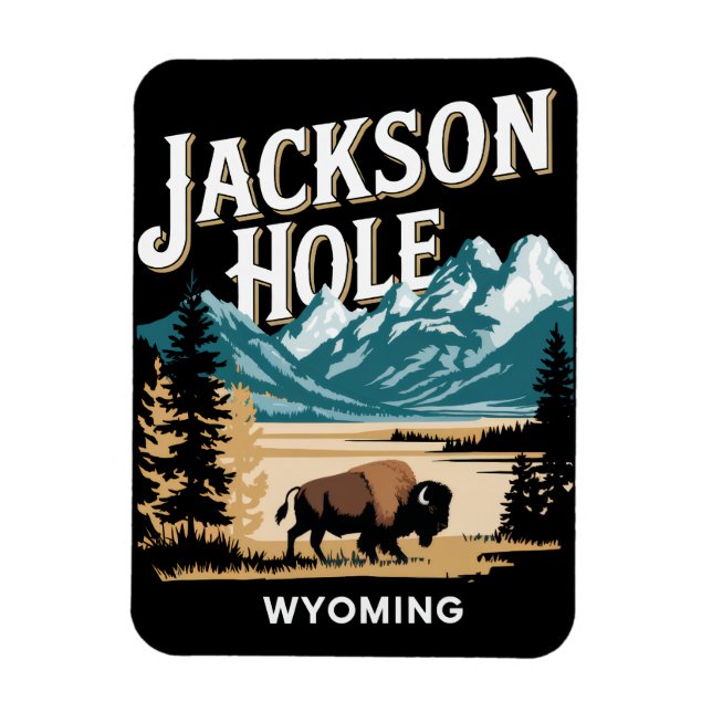 Íman Jackson Hole (Vertical)