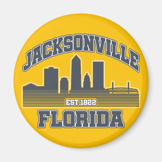 Íman Jacksonville, Flórida (Frente)