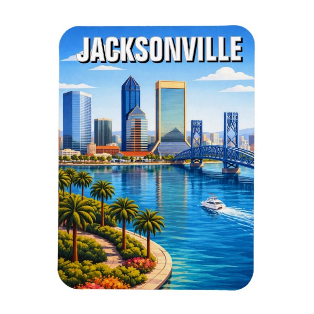 Íman Jacksonville Florida Travel (Vertical)