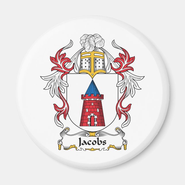 Íman Jacobs Family Crest (Frente)