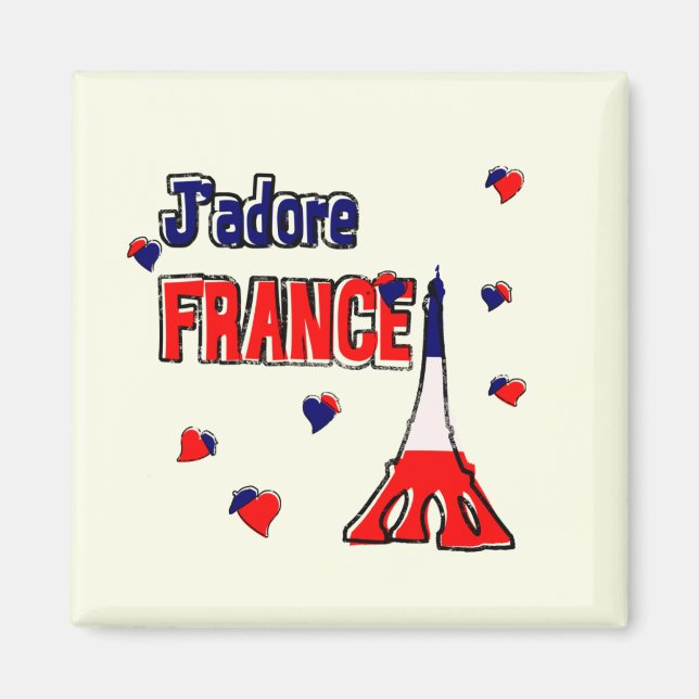 Íman J'Adore França (Frente)