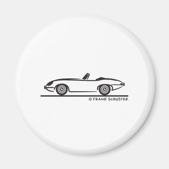 Íman Jaguar E-Type (Frente)