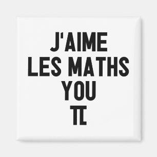 Íman J'AIME LES MATH, VOCÊ-PI! (prof, école)