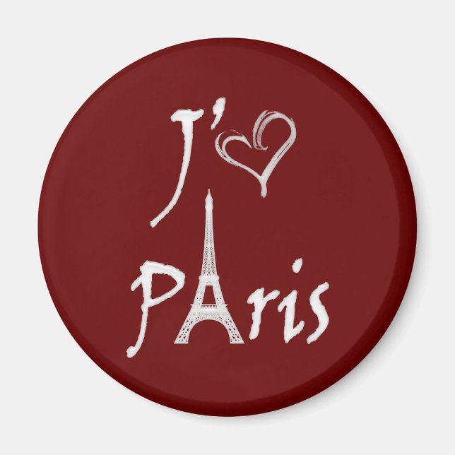 Íman j'aime Paris (Frente)