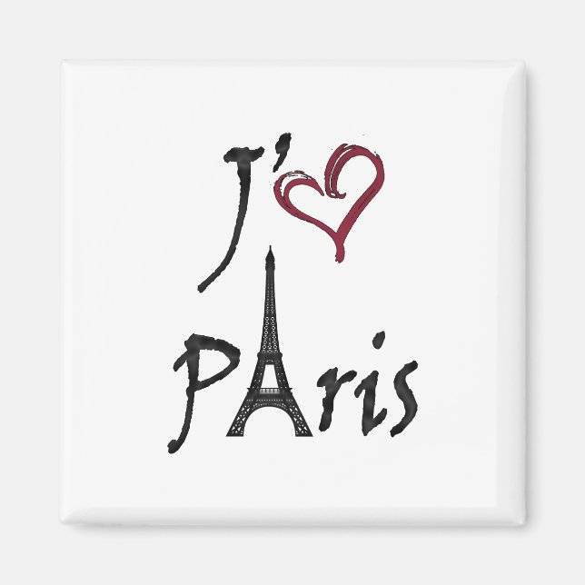 Íman j'aime Paris (Frente)