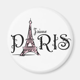 Íman J'aime Paris Magnet