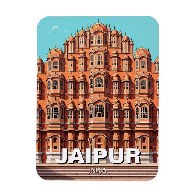 Íman Jaipur Hawa Mahal Souvenir (Vertical)