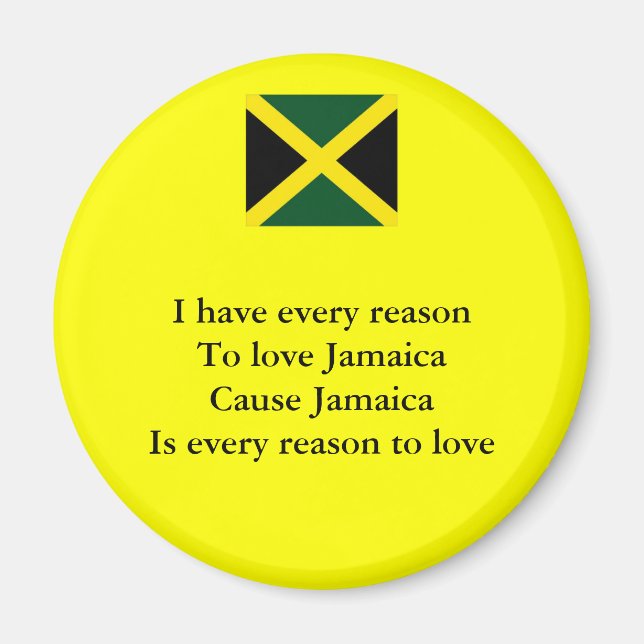 Íman jamaica (Frente)