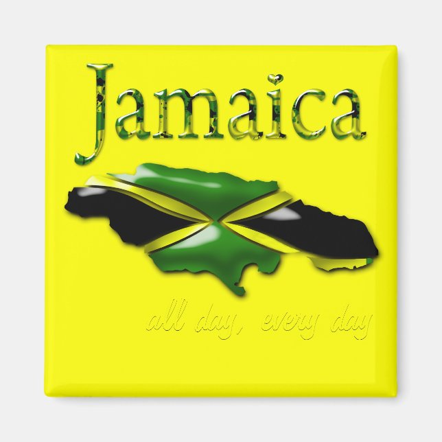 Íman Jamaica All Day Magnet (Frente)