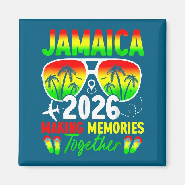 Íman Jamaica Family Reunion 2026 Making Memories Vacati (Frente)