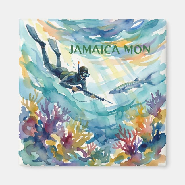 Íman Jamaica feliz (Frente)