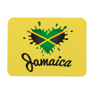 Íman Jamaica Flag Islândia - Proud Jamaicans íman -