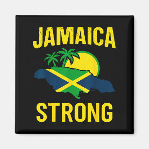 Íman Jamaica Forte Eu Amo Bandeira Jamaicana Coração Mu