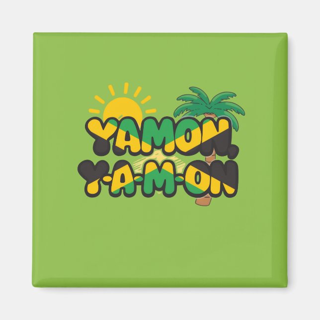 Íman jamaica inhame (Frente)
