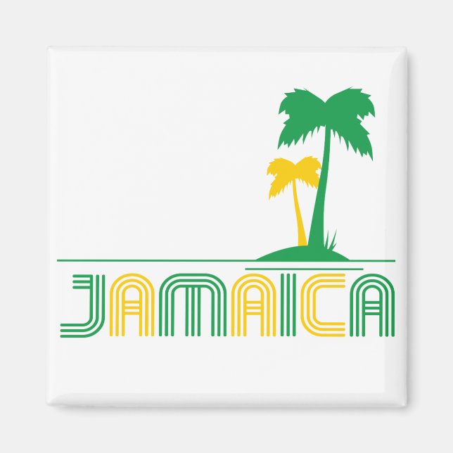 Íman Jamaica Retro Magnet (Frente)