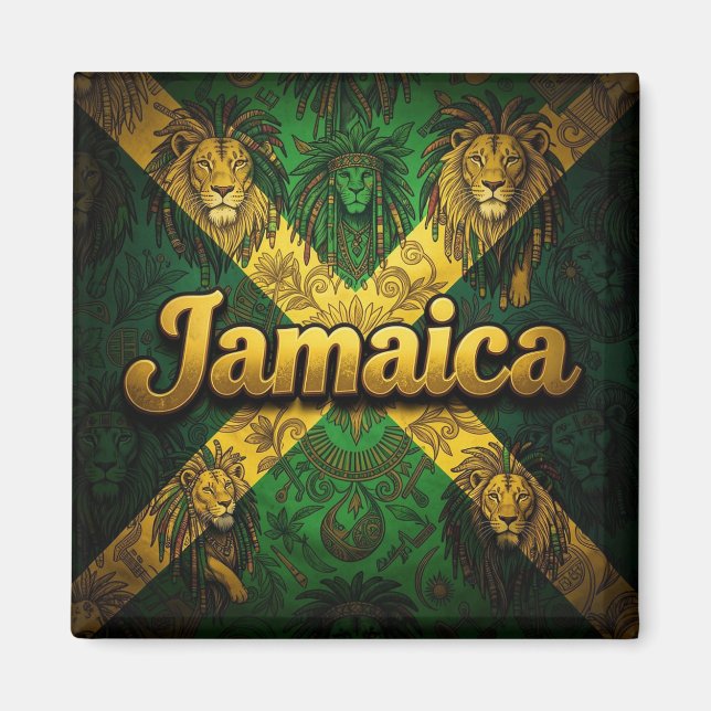 Íman Jamaica sim (Frente)