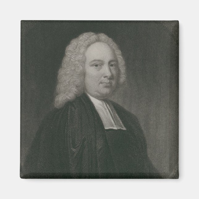 Íman James Bradley, gravado por Edward Scriven (Frente)