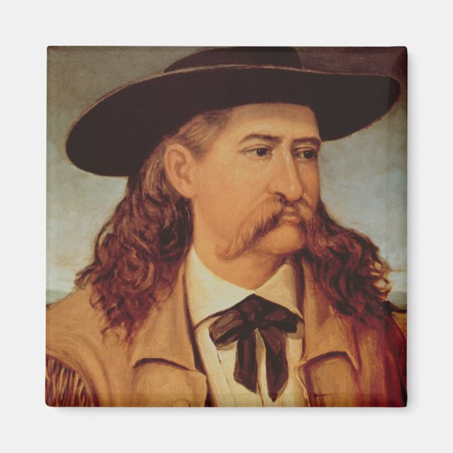 Íman James Butler 'Wild Bill' Hickok (1837-76) 1874 (oi (Frente)