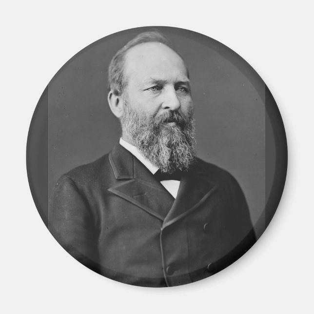 Íman James Garfield 20 (Frente)