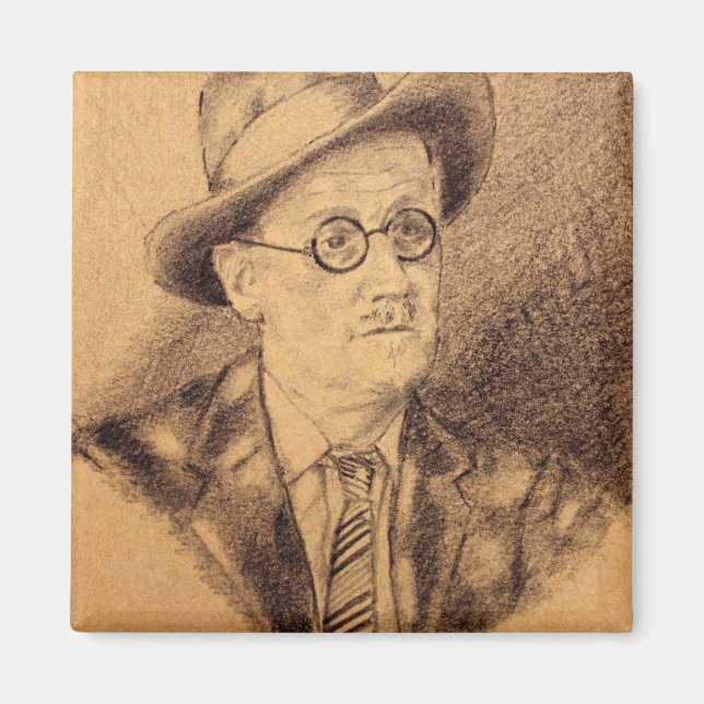 Íman James Joyce (Frente)