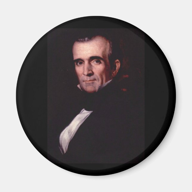 Íman James K. Polk 11 Presidente dos EUA (Frente)