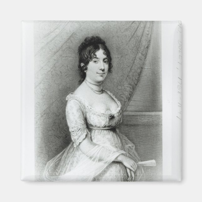 Íman James Madison, Dolley Payne, c.1804-55 (Frente)