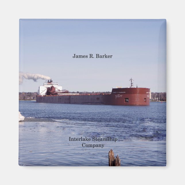 Íman James R. Barker magnet (Frente)