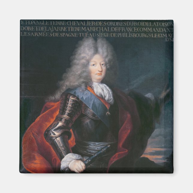 Íman James Stuart Fitzjames 1rua Duque de Berwick (Frente)