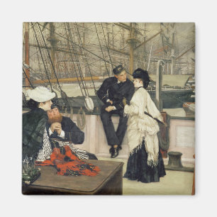 Íman James Tissot   o capitão e o companheiro, 1873